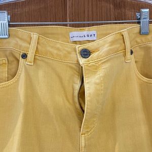 Loft size 12 crop jeans